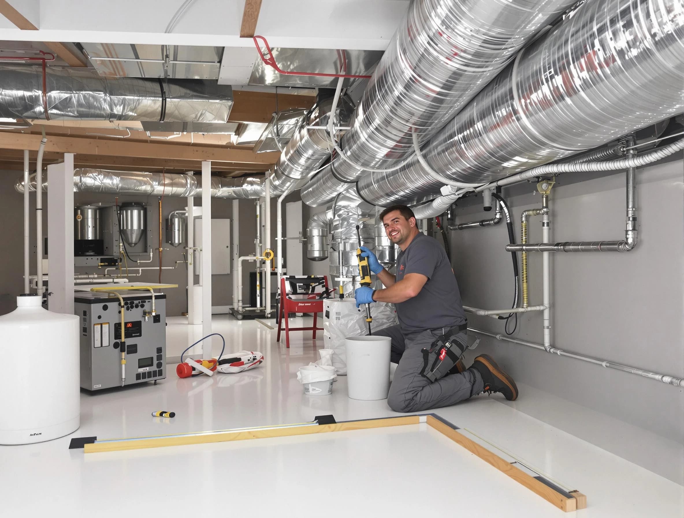 Professional duct sealing service by West Covina Air Duct Cleaning in West Covina